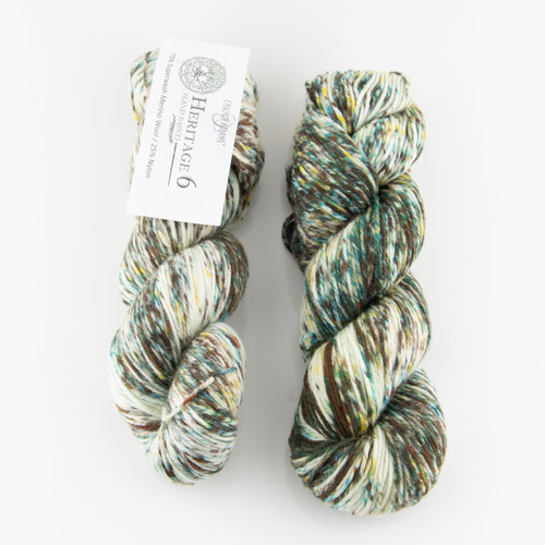 Cascade, Heritage 6 Hand Paints // 602 Mossy Rock at The Loopy Ewe