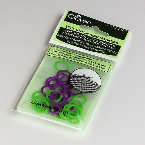 Soft Stitch Markers (3107) at  The Loopy Ewe