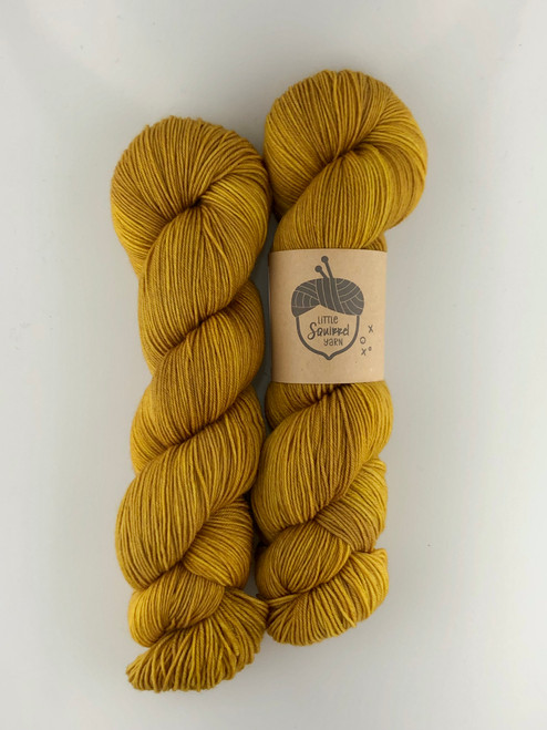 Little Squirrel Yarn, Oak Sock // Ochre
