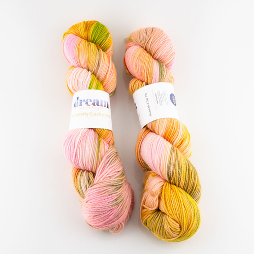 Dream in Color, Smooshy with Cashmere // Guava Nice Day at The Loopy Ewe