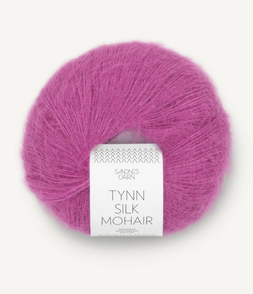 Sandnes Garn, Tynn Silk Mohair// 4628 Magenta