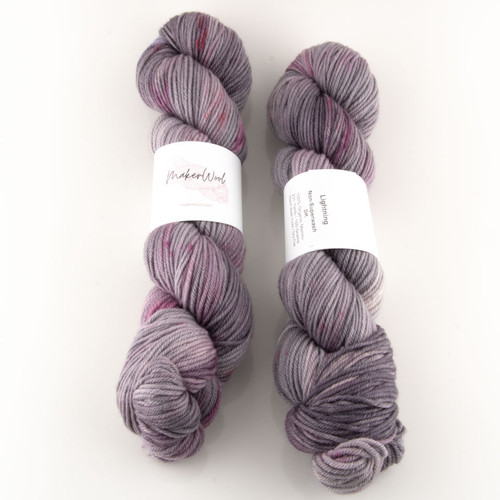 MakerWool, Non-Superwash DK // Lightning
