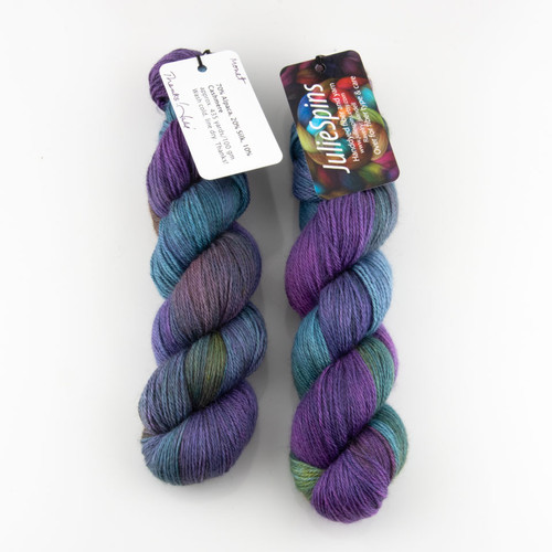 JulieSpins, Alpaca Silk Cashmere // Monet