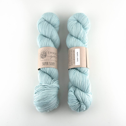 Emma's Yarn, Super Silky //Love and Leche at The Loopy Ewe