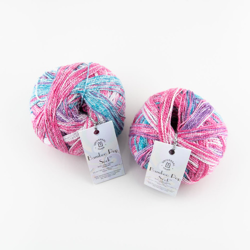Universal Yarn, Bamboo Pop Sock // Euphoric (705) at The Loopy Ewe