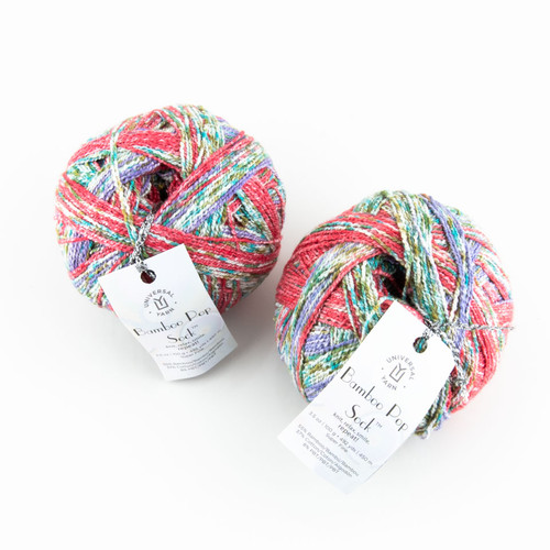 Universal Yarn, Bamboo Pop Sock // Cherry Pie (408) at The Loopy Ewe