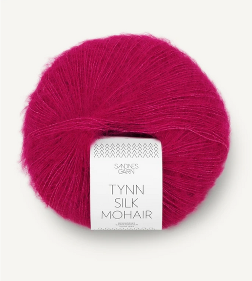 Sandnes Garn, Tynn Silk Mohair// 4600 Jazzy Pink