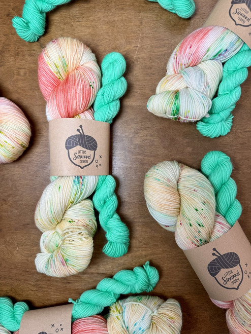 Little Squirrel Yarn, Sock Sets // Garden Party