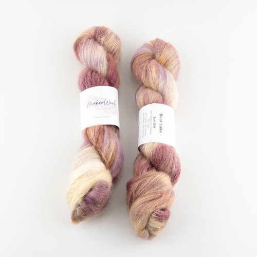MakerWool, Suri Silk // Bear Lake at The Loopy Ewe