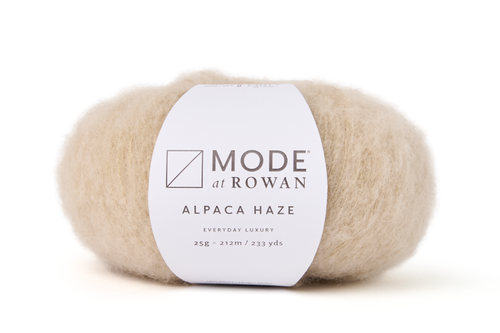 Mode at Rowan, Alpaca Haze // 013 Silk at The Loopy Ewe