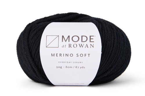 Mode at Rowan, Merino Soft // 010 Ink at The Loopy Ewe