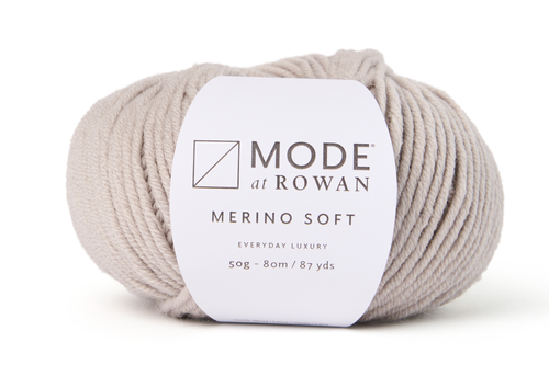 Mode at Rowan, Merino Soft // 011 Clay at The Loopy Ewe