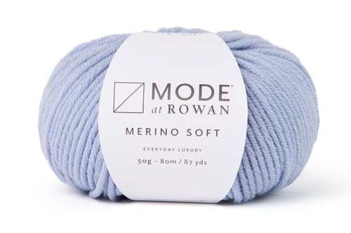 Mode at Rowan, Merino Soft // 013 Skye at The Loopy Ewe