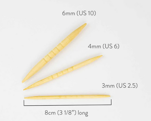 Twice Sheared Sheep, Bamboo Cable Needles