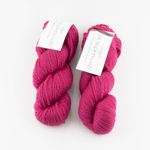 Cascade, 128 Superwash // 1964 Cerise at The Loopy Ewe