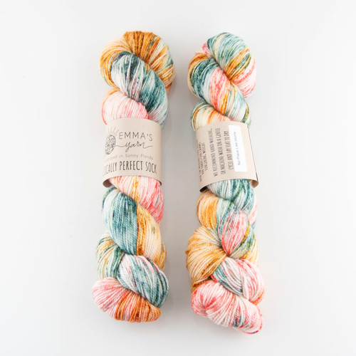 Emma's Yarn, Practically Perfect Sock // No Place Like Home at The Loopy Ewe