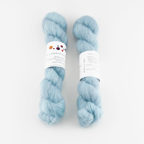 The Uncommon Thread, Divine Lace // Robin's Egg at The Loopy Ewe