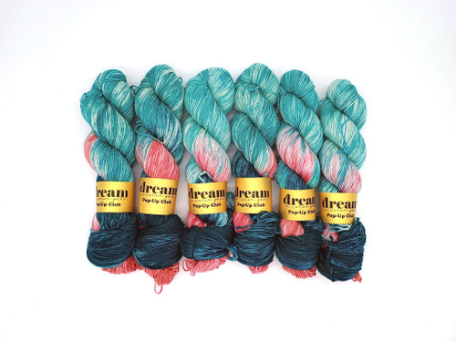 Dream in Color, Pop Up Skein Club // March 2025 - Kiss Me at The Loopy Ewe