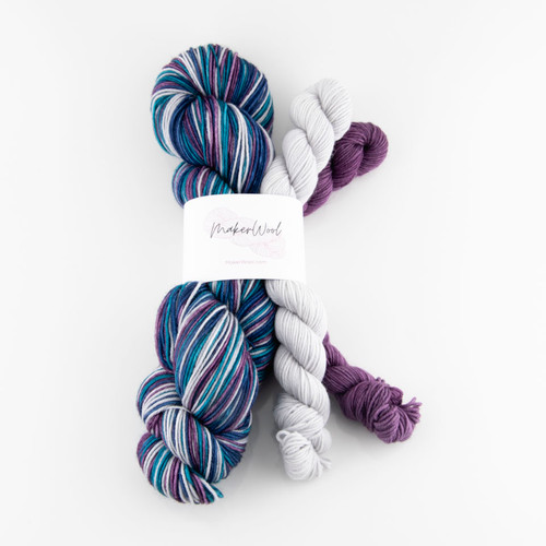 MakerWool, Self-Striping Fingering // Living that CO Life at The Loopy Ewe