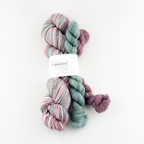 MakerWool, Self-Striping Fingering // Thistle at The Loopy Ewe