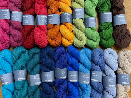 Gusto Wool, Once Fingering at The Loopy Ewe!