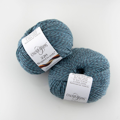 Cascade, 220 Superwash // 402 Stonewash Marl at  The Loopy Ewe Cascade, 220 Superwash // 402 Stonewash Marl at  The Loopy Ewe