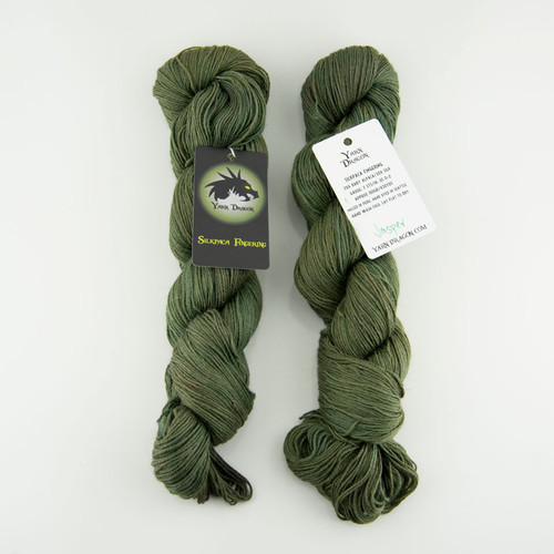 Yarn Dragon, SilkPaca Fingering // Jasper at The Loopy Ewe