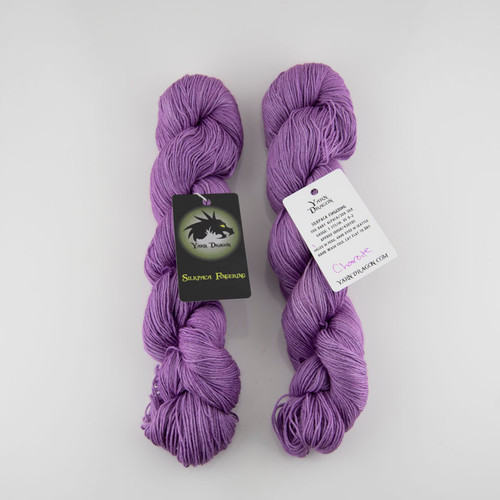 Yarn Dragon, SilkPaca Fingering // Charoite at The Loopy Ewe
