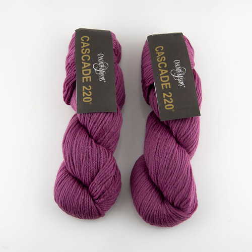 Cascade, 220 // 1075 Raspberry Coulis at The Loopy Ewe