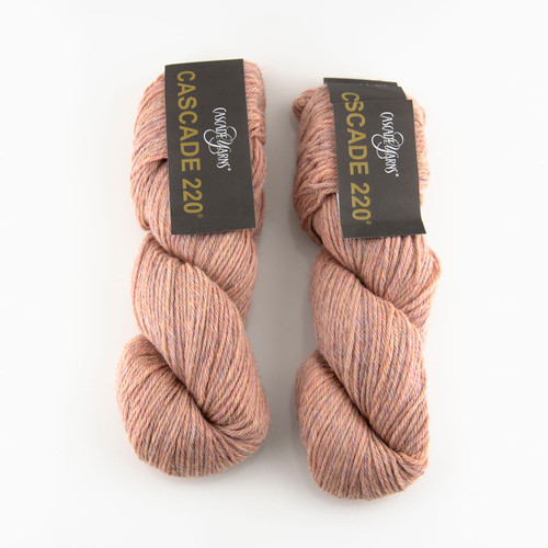 Cascade, 220 // 1084 Blush Heather at The Loopy Ewe