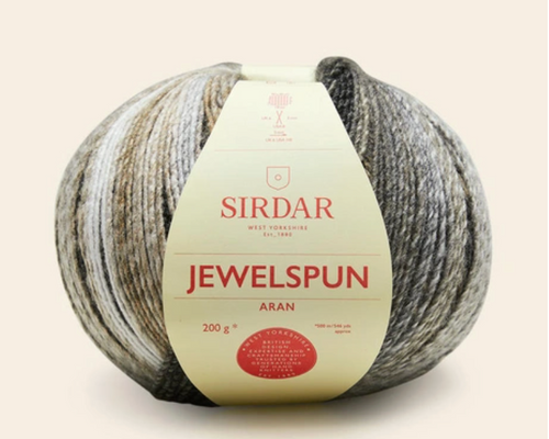 Jewelspun Aran Weight  // Crystal Quartz at The Loopy Ewe Jewelspun Aran Weight  // Crystal Quartz at The Loopy Ewe