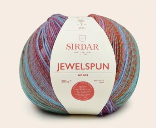 Jewelspun Aran Weight  // Glacier at The Loopy Ewe Jewelspun Aran Weight  // Glacier at The Loopy Ewe