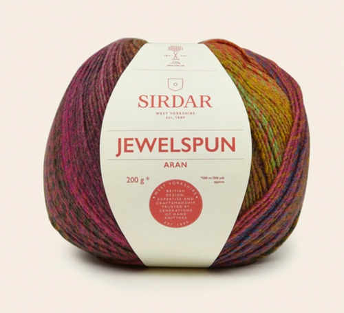 Jewelspun Aran Weight  // Setting Sun at The Loopy Ewe Jewelspun Aran Weight  // Setting Sun at The Loopy Ewe