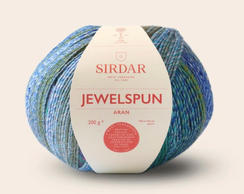 Jewelspun Aran Weight  // Midnight Sapphire at The Loopy Ewe Jewelspun Aran Weight  // Midnight Sapphire at The Loopy Ewe