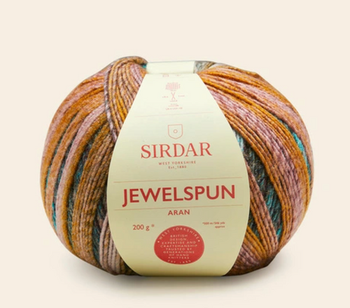 Jewelspun Aran Weight  // Golden Feldspar at The Loopy Ewe Jewelspun Aran Weight  // Golden Feldspar at The Loopy Ewe
