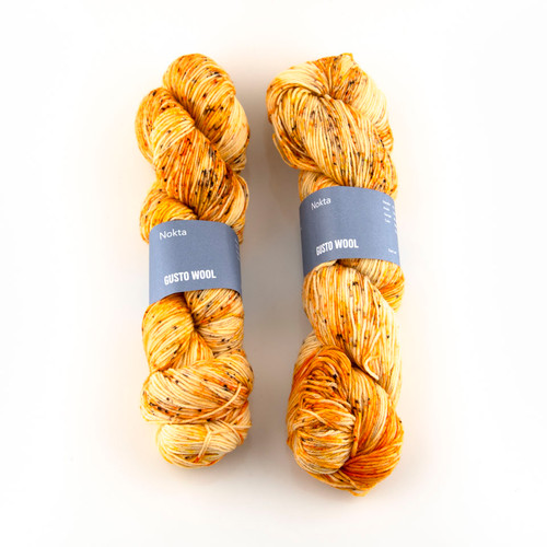 Gusto Wool, Nokta Hand Dyed Sock Yarn // 1206