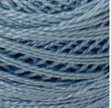 DMC, Pearl Cotton Balls Size 5 // 800 Sky Blue at The Loopy Ewe