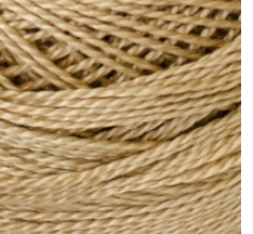 DMC, Pearl Cotton Balls Size 5 // 797 Sahara at The Loopy Ewe