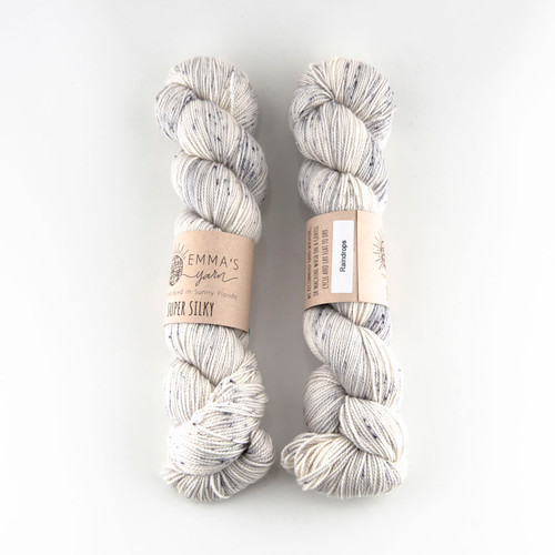 Emma's Yarn, Super Silky // Raindrops at The Loopy Ewe