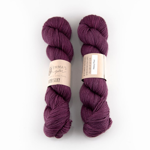 Emma's Yarn, Super Silky // Heavy Pour at The Loopy Ewe