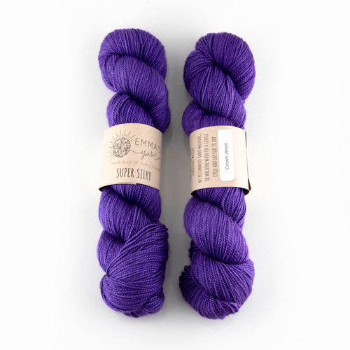 Emma's Yarn, Super Silky // Crown Jewel at The Loopy Ewe