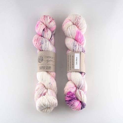 Emma's Yarn, Super Silky // Cat's Meow at The Loopy Ewe