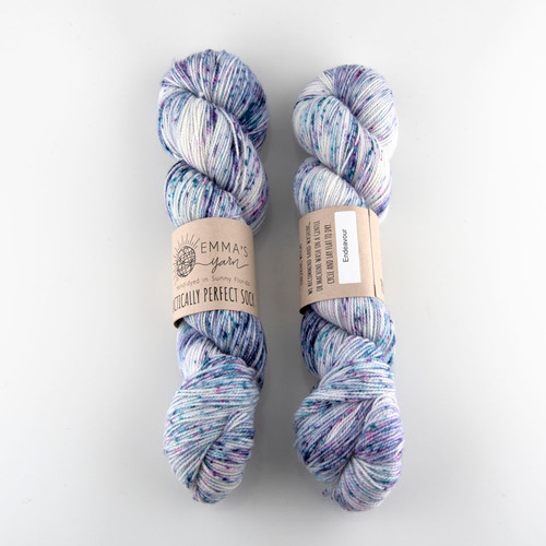 Emma's Yarn, Practically Perfect Sock // Endeavor at The Loopy Ewe