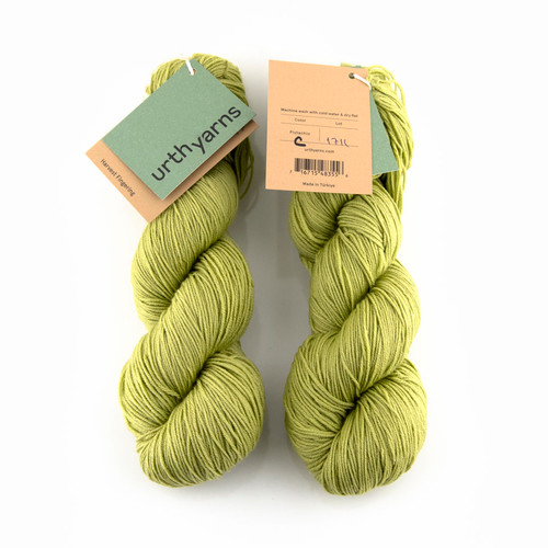 Urth Yarns, Harvest Fingering // Pistachio C at The Loopy Ewe