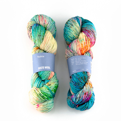 Gusto Wool, Nokta Hand Dyed Sock Yarn // 1223 at The Loopy Ewe