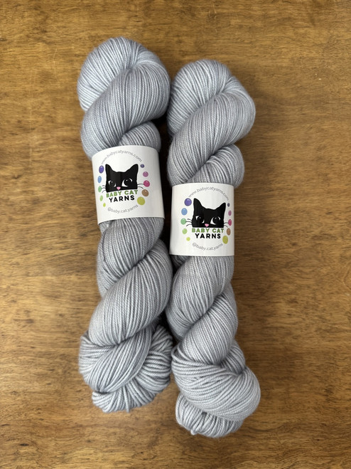 Baby Cat Yarns, Sport // Oyster Shell