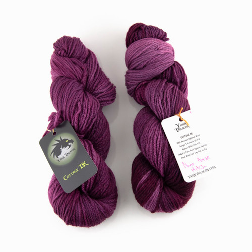 Yarn Dragon, Cottage DK // Nine Horse Hitch at The Loopy Ewe