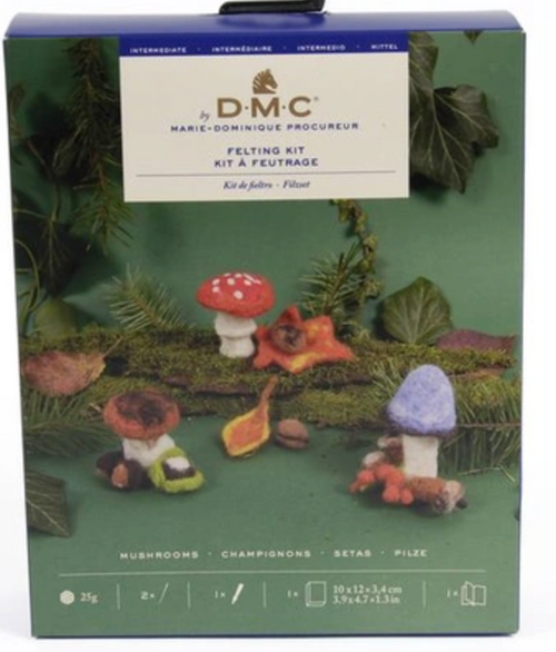 DMC Felting Kits Woodland at The Loopy Ewe