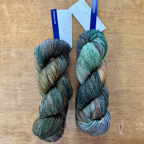 Malabrigo, Sock // Paisaje (460) at The Loopy Ewe