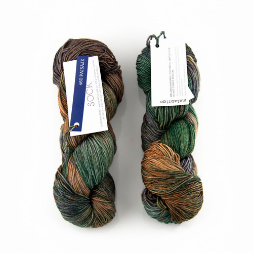 Malabrigo, Sock // Paisaje (460) at The Loopy Ewe